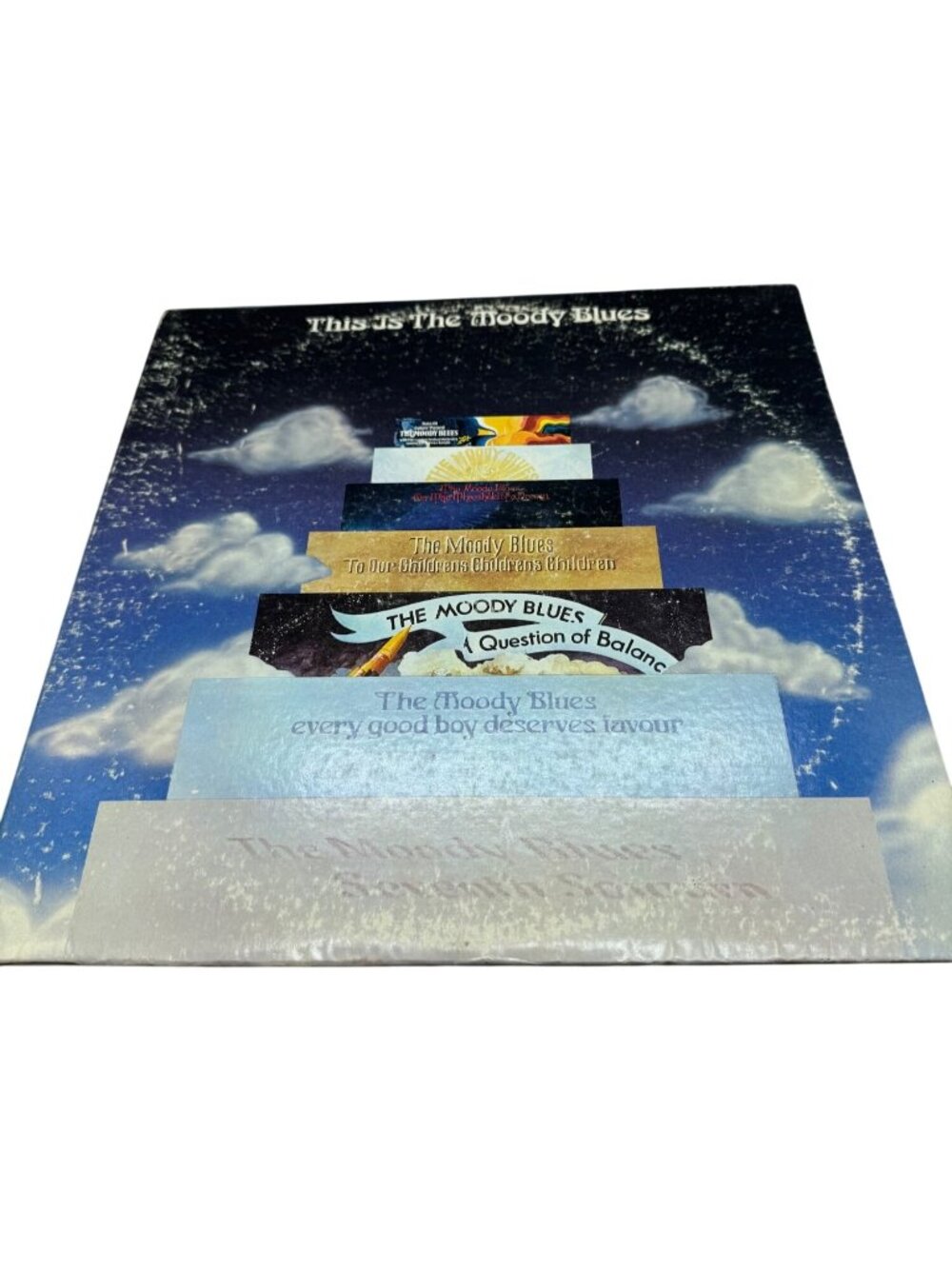 This Is The Moody Blues Double Vinyl Album 1974 Threshold Records LP READ